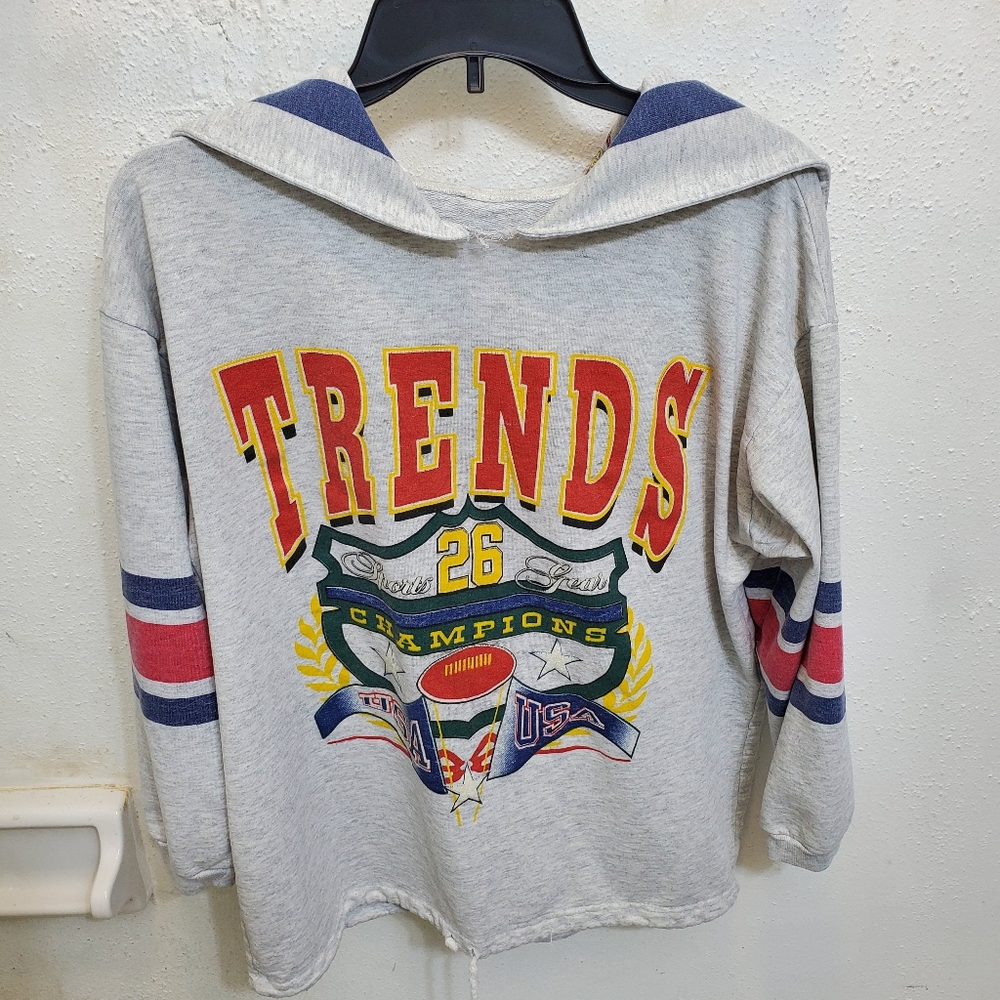 Vintage 80s/90s Trends Sports Gear Top, Size L